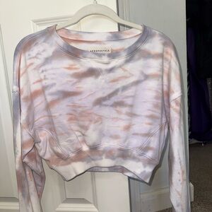 Aeropostale Women’s Pastel Tie-Dye set - Pink & Lavender